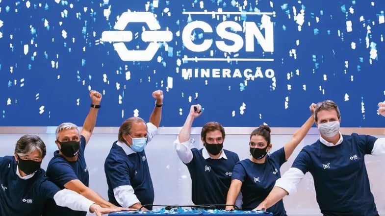 CSN Mineração (CMIN3) tem prejuízo no 1T25 e ações caem mais de -4%