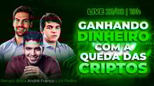 🔴LIVE: Como ganhar dinheiro no bear market de Cripto |  com André Franco