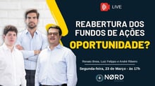 Reabertura dos fundos de ações: Oportunidade?  Papo com André Ribeiro da Brasil Capital