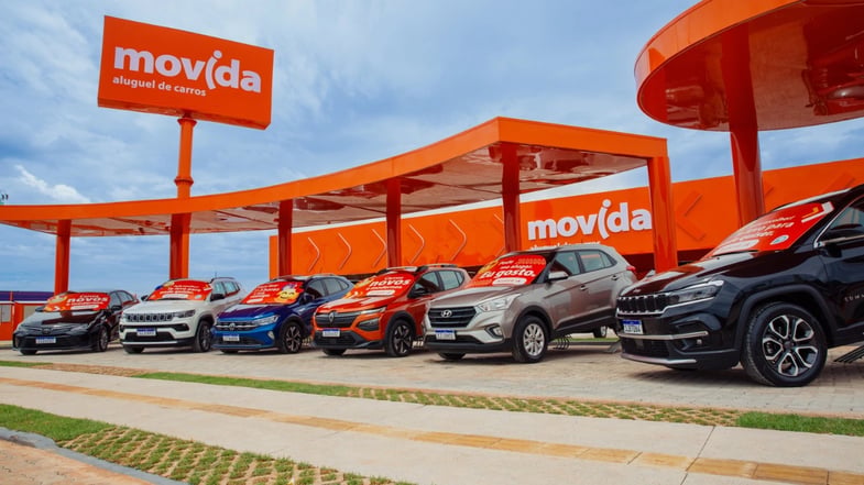 Movida (MOVI3): o lucro dobrou no 2T26 e a ação caiu 28% no ano