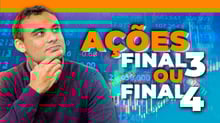 Qual a diferença entre ações de final 3 e 4?