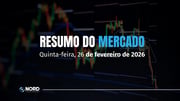 Ibovespa fecha em leve queda, mas mantém os 191 mil pontos