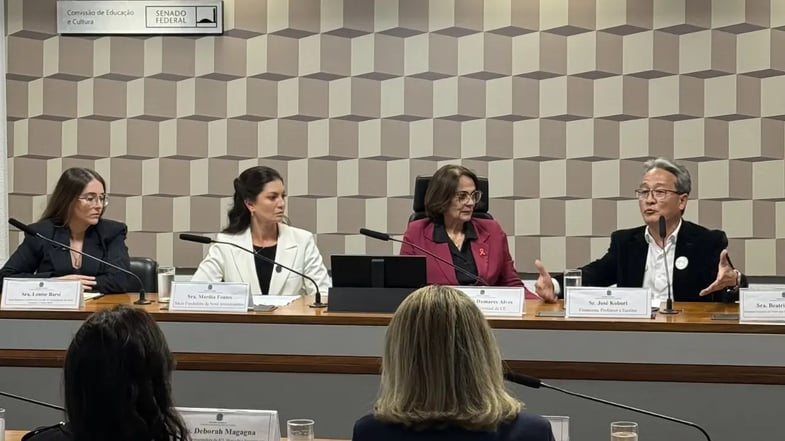 O discurso de Marilia Fontes no Senado Federal