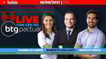 🔴LIVE: Entrevista com CEO do BTG Pactual