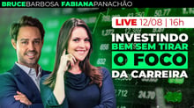 Live: Como investir BEM sem tirar o foco da carreira | Com Fabiana Panachão