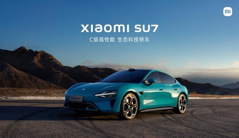 Xiaomi SU7: conheça o primeiro carro elétrico da marca chinesa