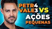 Ações CONSOLIDADAS ou ações com potencial de CRESCIMENTO? | Bruce Barbosa: PETR E VALE vs Small Caps