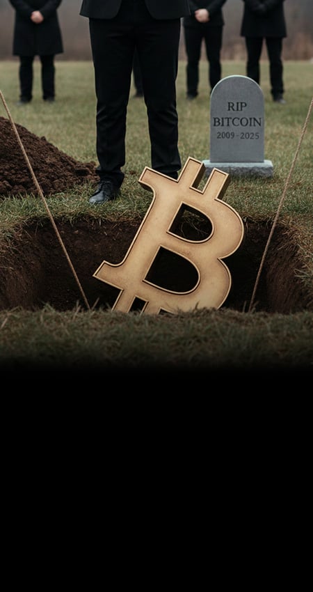 Fim do bitcoin: mito de colapso ou queda final?