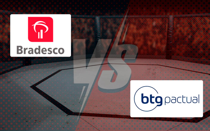 UFC dos Bancos: Bradesco x BTG Pactual