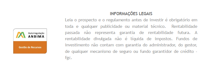 Informações legais