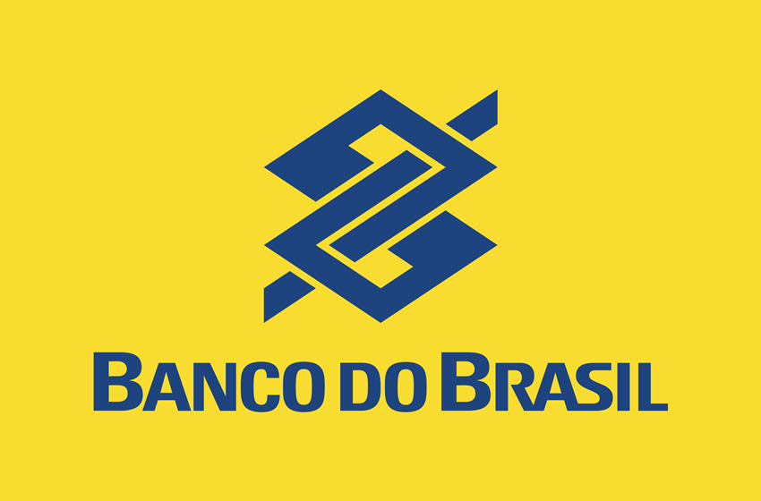 Logotipo do Banco do Brasil, instituição responsável por uma das melhores corretoras de investimento do país 