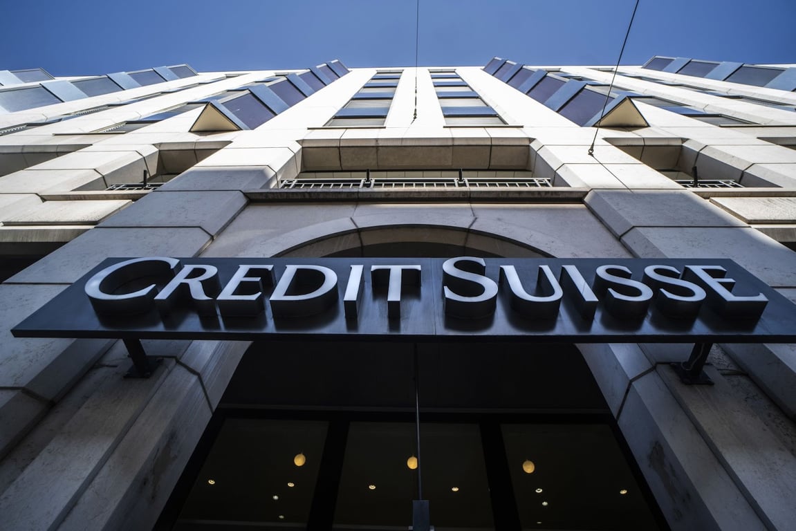 Fachada Credit Suisse.