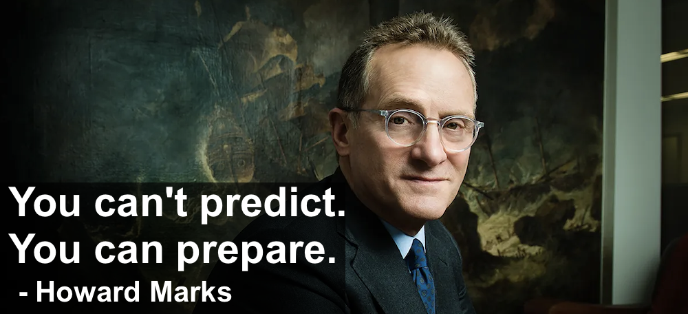 Citação de Howard Marks.