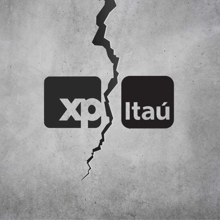 Cisão entre XP e Itaú.